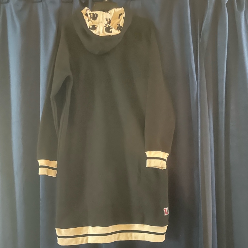 Lazy One Black Mama Bear Hoodie S/M - Picture 2 of 6